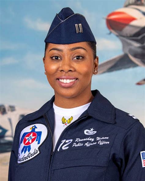Howard Grad Is Air Force Thunderbirds First Black Female Officer Air Force Women Female