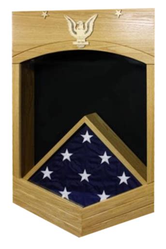 Us Navy E 9 Master Chief Petty Officer Shadow Box W Flag Window
