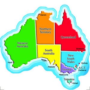 Australia printable, blank maps, outline maps • royalty free. Map of Australia - Playplus+ Wooden Jigsaw Puzzles and Toys for Kids
