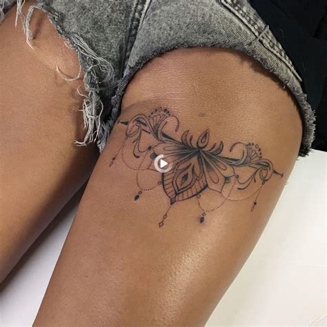 Redirecting In 2021 Leg Tattoos Thigh Tattoos Women Lace Thigh Tattoos