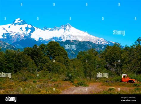 Andes Mountains In Patagonia Chile Stock Photo Alamy