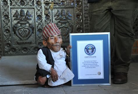 Shortest Man In World Died Guinness World Records Says
