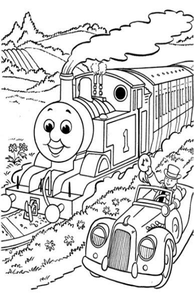 More 100 coloring pages from сoloring pages for boys category. Thomas Tank Engine Train Kids Colouring Pictures to Print ...