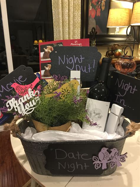 Date Night Gift Baskets For Couples Cecile Elliot