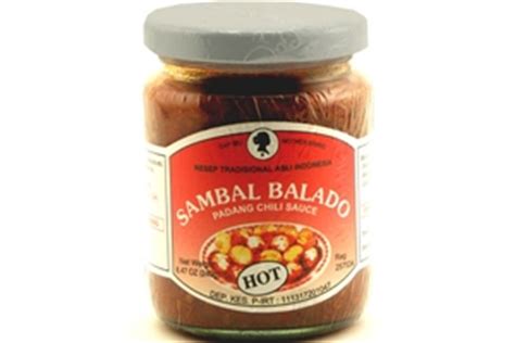 Nah, tak sulit bukan membuat resep sambal padang diatas? Cap Ibu Sambal Balado (Padang Chili Sauce Hot) - 8.47oz ...
