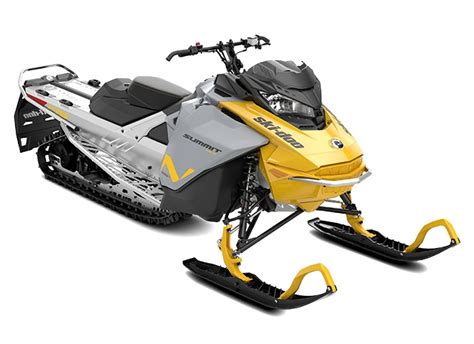 2023 Ski Doo Summit Neo Rotax 600 Efi 40 Neo Yellow Catalyst Grey
