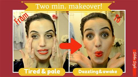 Makeup Tutorial How To Quickly Fix Your Makeup Under 2 Min Youtube