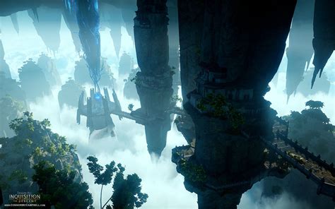 Earthquakes in the deep roads are threatening to collapse lyrium. ArtStation - Dragon Age Inquisition - The Descent DLC, Connor McCampbell | Dragon age, Dragon ...