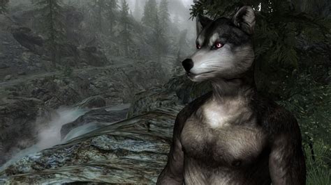 Skyrim Special Edition Lykaios Wolf Race Mod Youtube