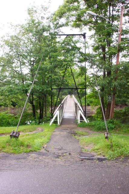 Bridgemeister Skowhegan Swinging Bridge