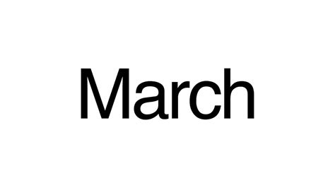March Youtube