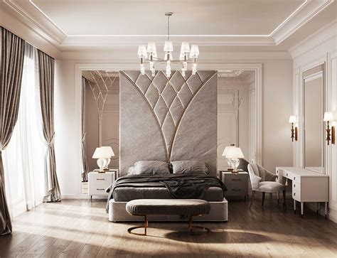 The Neoclassical Style Bedroom 3d Model 3d Model Rigged Cgtrader