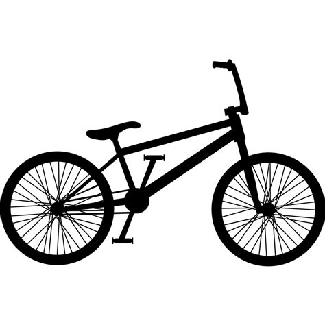 Bmx Bike Silhouette Bike Bmx And Cycling Wall Stickers Sport Home Decor