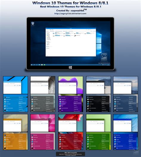 Deviantart Windows 10 Themes Upfniche