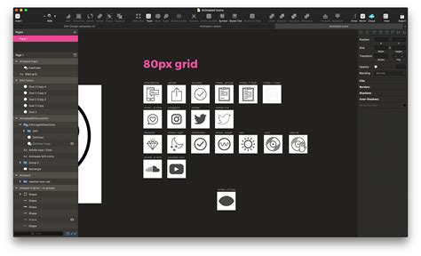 Animated Svg Icons On Behance
