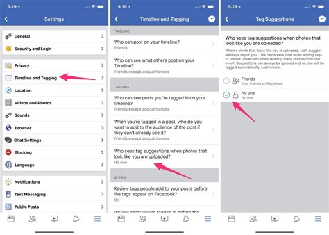 how to disable facebook s facial recognition feature