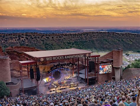 Concerts Return To Red Rocks After Revenue Plunged 96 Percent In 2020