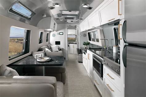 Updated Airstream Trailer Unveils Chic Apartment Like Interior House