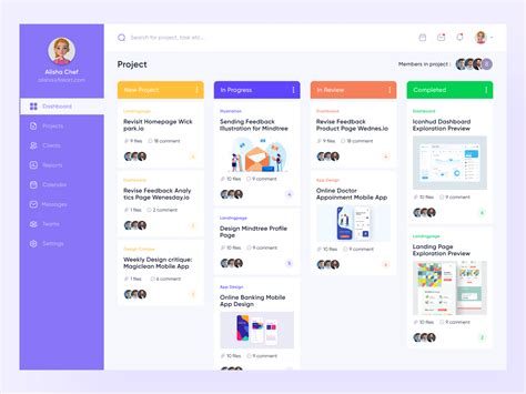 Project Management Dashboard Design By Solution Flows On Dribbble