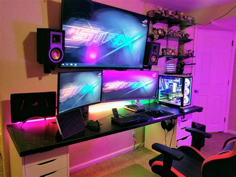 Ultimate Worlds First Rgb Gaming Pc Custom Desk Youtube