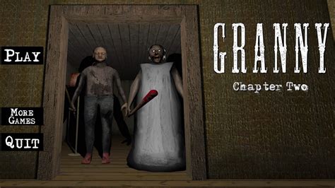 Granny Chapter Horror Game Comedy Escape Through Electric Door