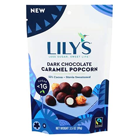 Lilys Chocolate Dark Chocolate Caramel Popcorn 35 Oz Ebay