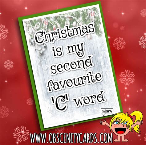 obscene girl christmas cards