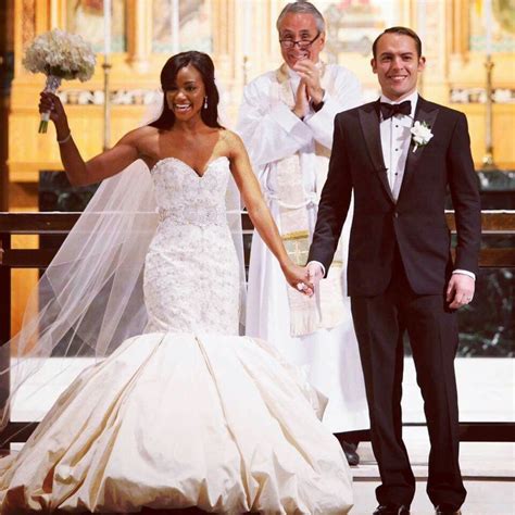 Jordan Benson And Brittany Payton Gorgeous Interracial Couple On Their Wedding Day Love Wmbw