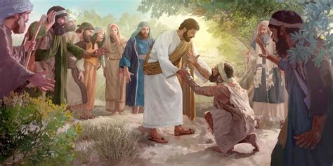 Jesus Heals Lepers Watchtower