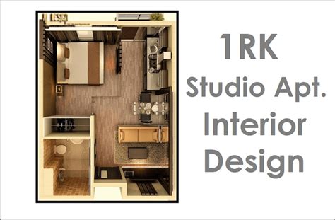 1rk Studio Apartment Interior Design Civillane