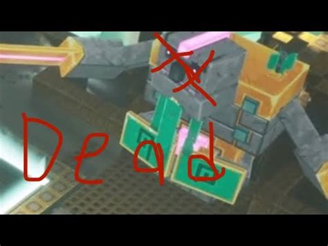 Minecraft Dungeons Tempest Golem Boss Fight No Commentary Youtube