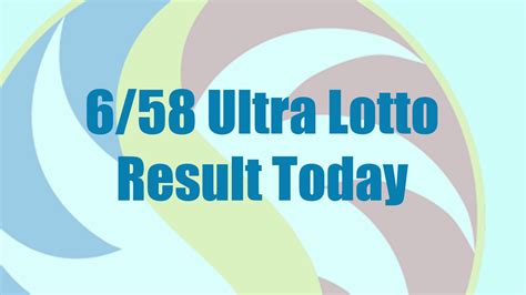 658 Ultra Lotto Result Today Friday February 5 2021 From Pcso Draw