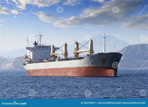 General Cargo Vessel Stock Image Image Of Howl Terminal 35570529