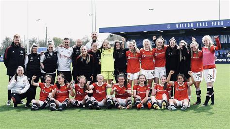 MANCHESTER UNITED WOMEN U 21s Clinch The Northern Division League El