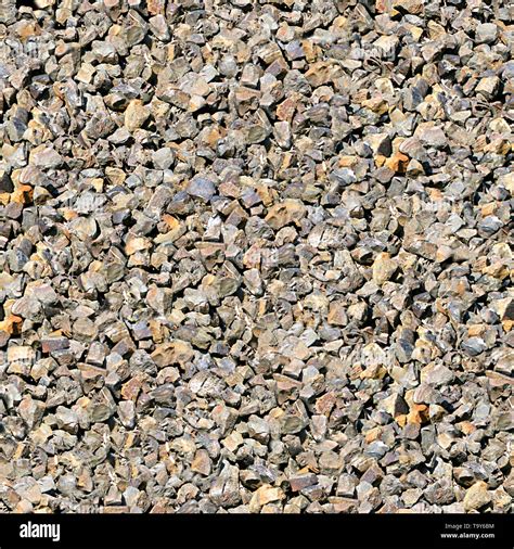 Rocks And Gravel Seamless Texture Tile Stock Photo Alamy
