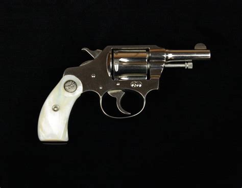 Desirable Colt Pocket Positive Da Revolver With Original Factory Box