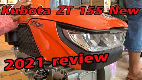Kubota Zt 155 New 2021 Review Kubota Zt 155 Trachang Thailand Kunota