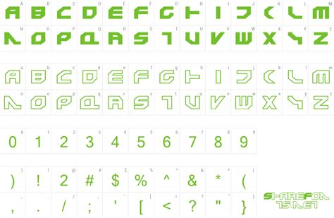 Download Free Font United League Of Planets 1