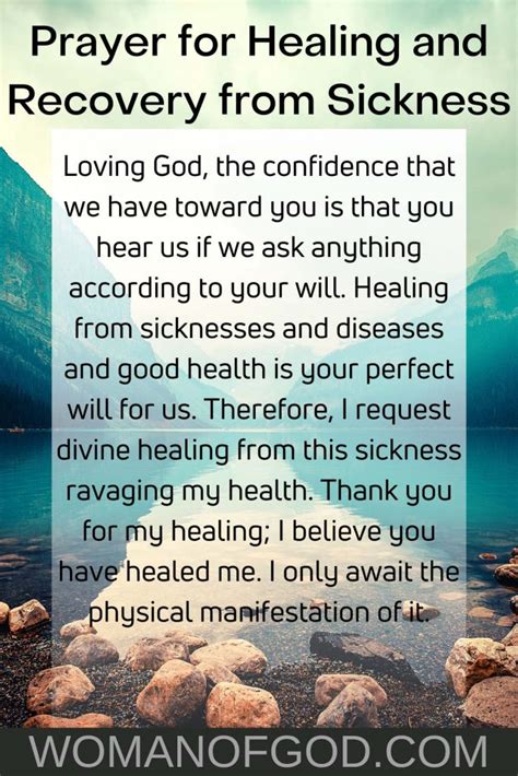 5 Prayers For Healing And Recovery