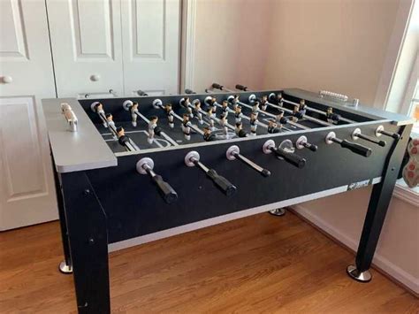 These options will help you work on your game while creating classy ambiance in any room. Full sized foosball table. Exact dimensions below. Asking ...
