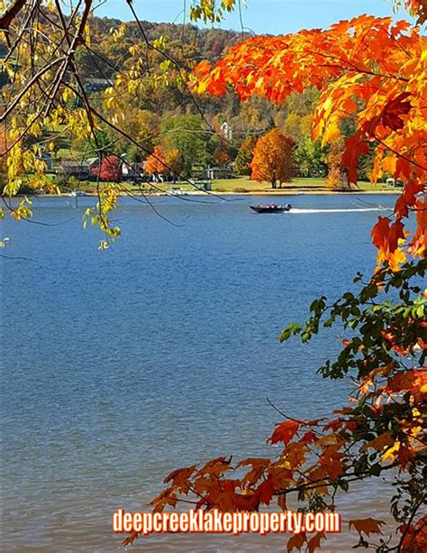 Western Maryland Fall Foliage Deep Creek Lake Blog
