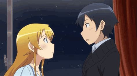 Anime Kiss On The Cheek