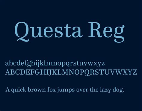 But with so many free downloadable fonts available on the web, it's getting more and more difficult to find the fonts that can actually elevate your work. Questa Font Free Download - Free Fonts