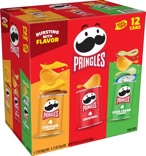 Pringles 6 Flavor Snack Stacks Variety Pack Pringles