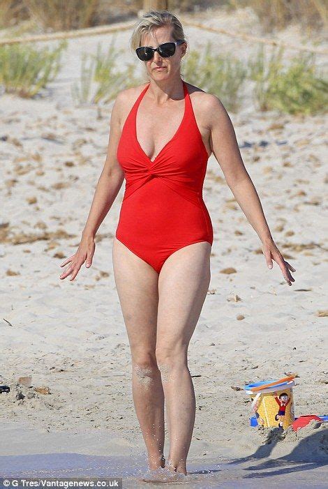 Looking Good A Slender Sophie Wessex On Holiday In Ibiza In July 2014 Countess Wessex