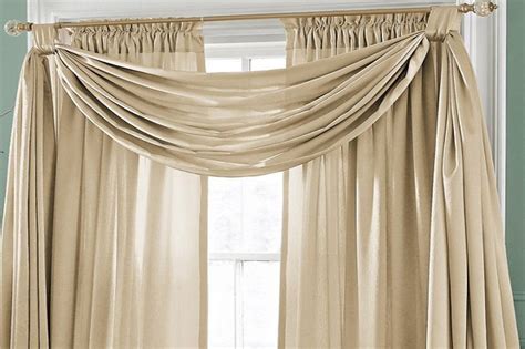How To Drape Scarf Curtains 5 Fast And Easy Steps Krostrade