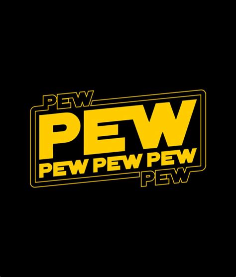 Star Wars T Shirt Pew Pew Graphic For Men Size S M L Xl 2xl 3xl Star Wars Tshirt Star Wars