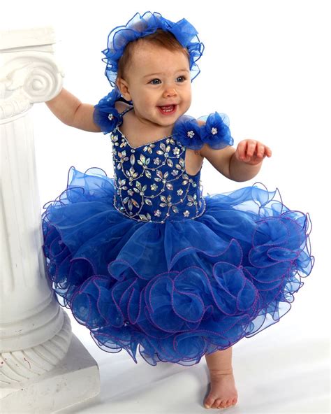 Unique Fashion Baby Pageant Dress B041 Cupcake Pageant Dress Baby