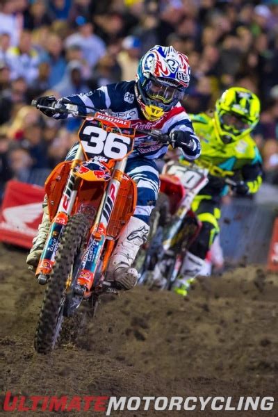 Daytona often presents a shift in the direction of each supercross season. 2016 Daytona Supercross 250SX Results and Coverage