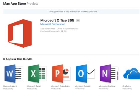 Foto Microsoft Office Kini Bisa Diunduh Di Mac Apps Store